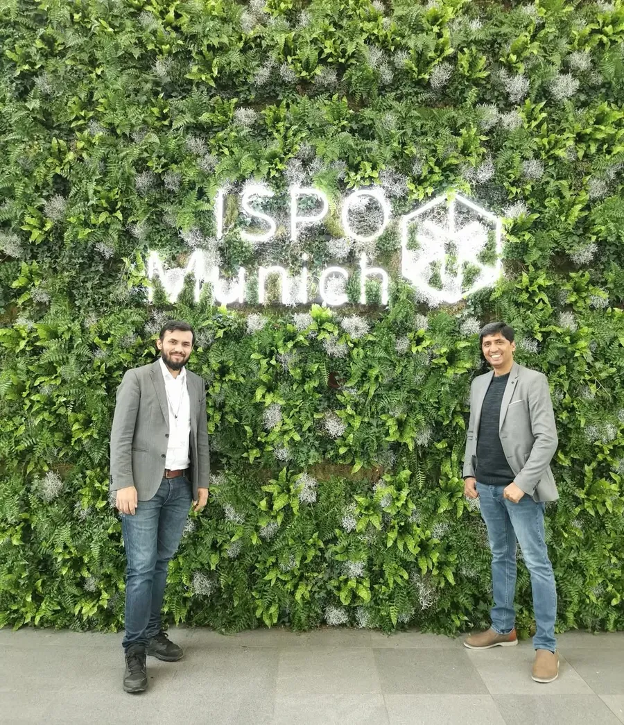 Auf der ISPO München, der internationalen Fachmesse für Sportbusiness